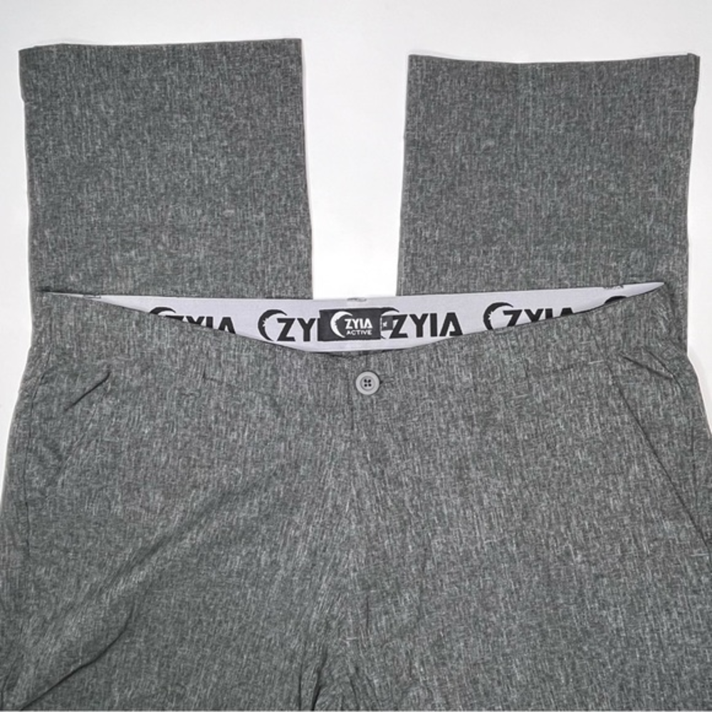 Zyia Activewear‎ Grey Clubhouse Trainer Pants Golf Size XL